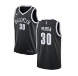 Youth Nike Brooklyn Nets #30 Dzanan Musa Swingman Black NBA Jersey - Icon Edition