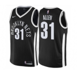 Youth Nike Brooklyn Nets #31 Jarrett Allen Swingman Black NBA Jersey - City Edition