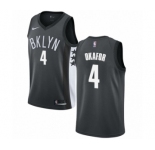 Youth Nike Brooklyn Nets #4 Jahlil Okafor Authentic Gray NBA Jersey Statement Edition