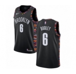 Youth Nike Brooklyn Nets #6 Jared Dudley Swingman Black NBA Jersey - 2018-19 City Edition