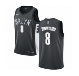Youth Nike Brooklyn Nets #8 Spencer Dinwiddie Swingman Gray NBA Jersey Statement Edition