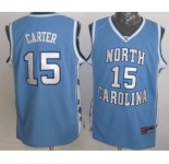 nba north carolina #15 carter blue[carter]