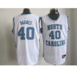 nba north carolina #40 barnes white
