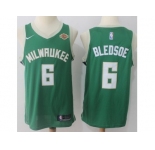 Men Nike Milwaukee Bucks #6 Eric Bledsoe Green NBA Swingman Icon Edition Jersey