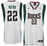 nba milwaukee bucks #22 redd white[swingman